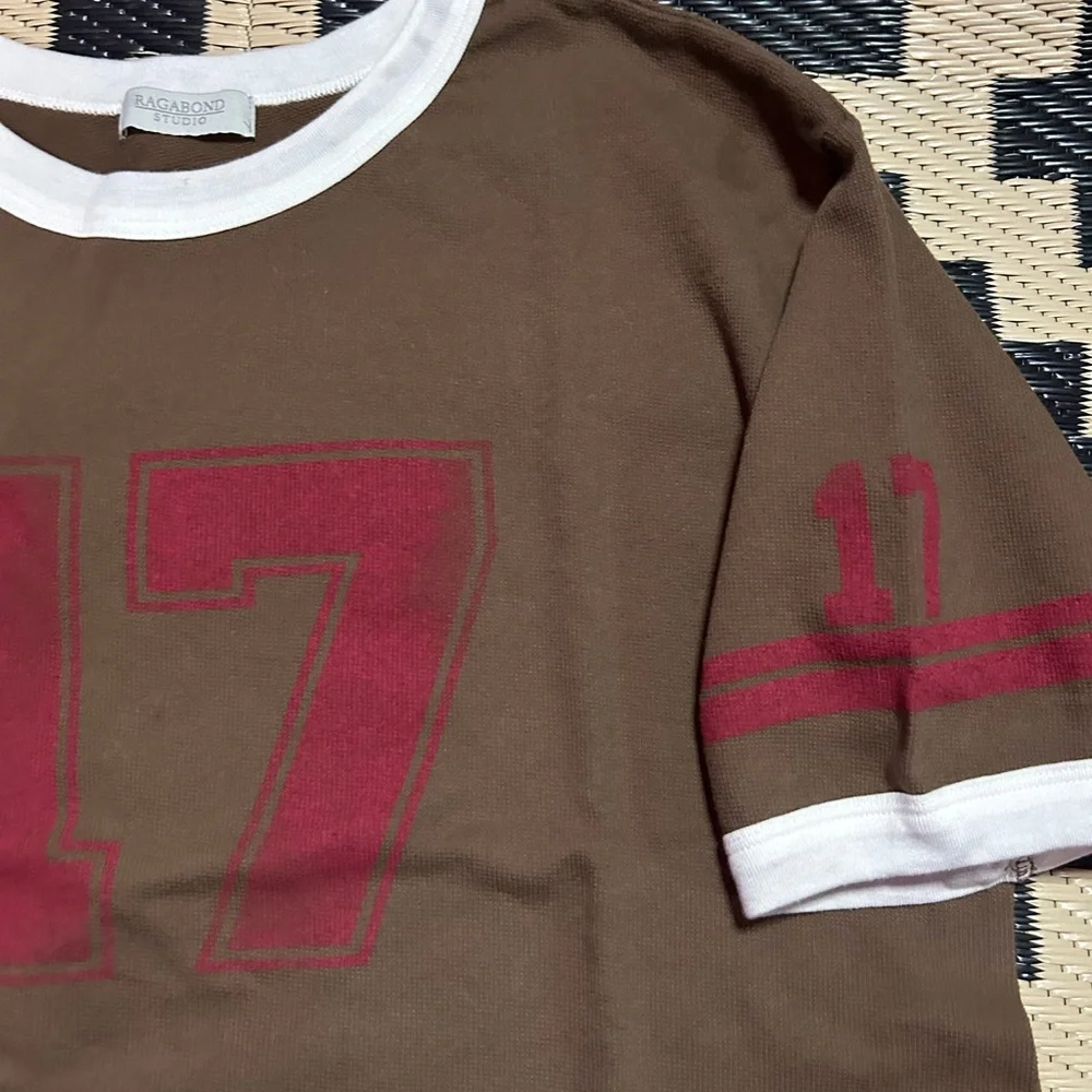 Ragabond x Free People Lost & Found Ringer Tee in Mocha (Sold Out) - Picture 3 of 5
